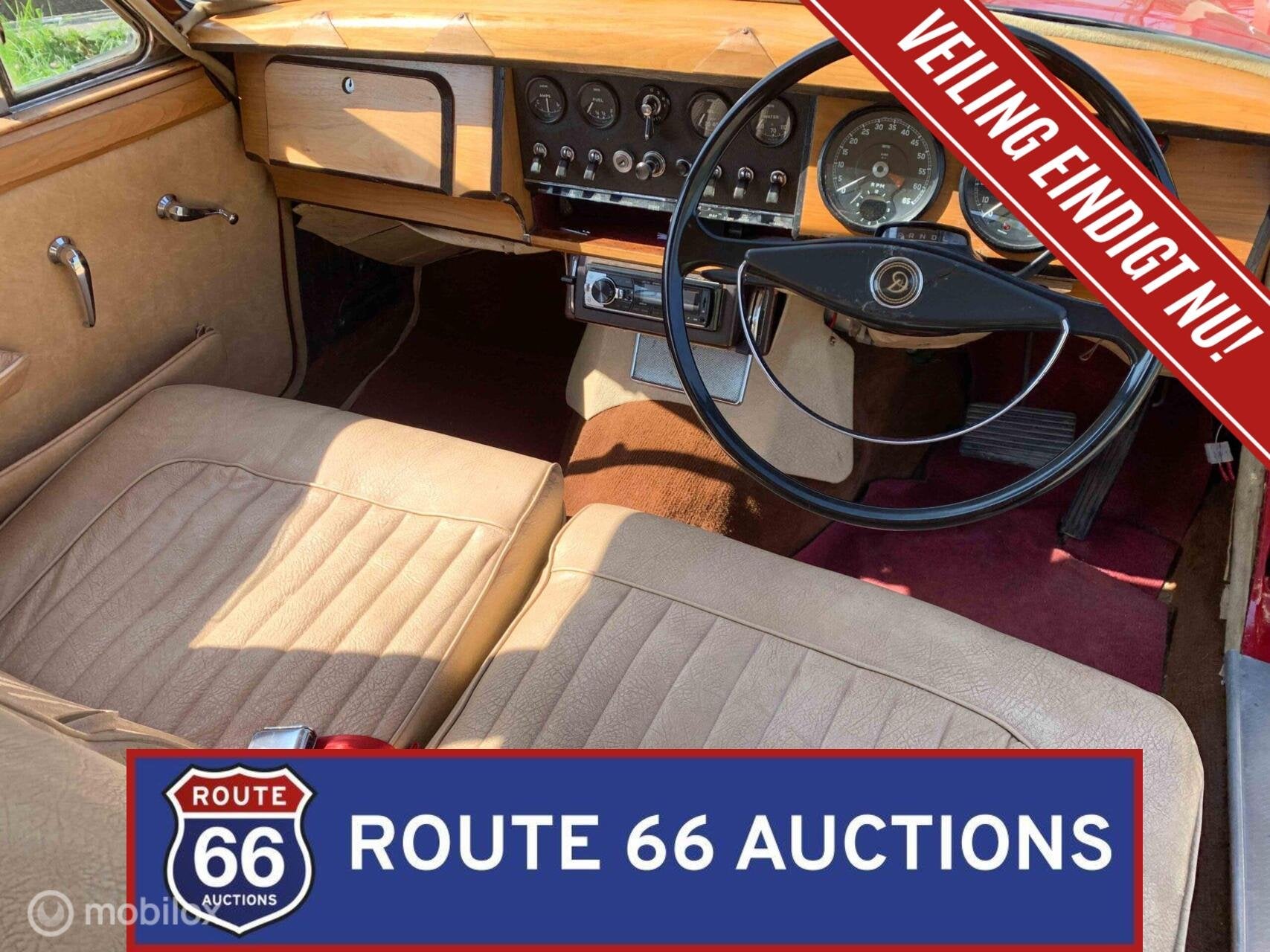 Daimler V8 | 1963 | Route 66 Auctions, Auto's, Overige merken, Overige carrosserieën, Zwart, Bedrijf