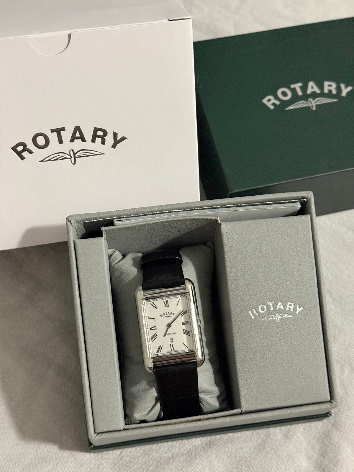 Vintage unisex dames heren Horloge seiko nano cartier tank, Overige merken, Leer, Staal, Polshorloge