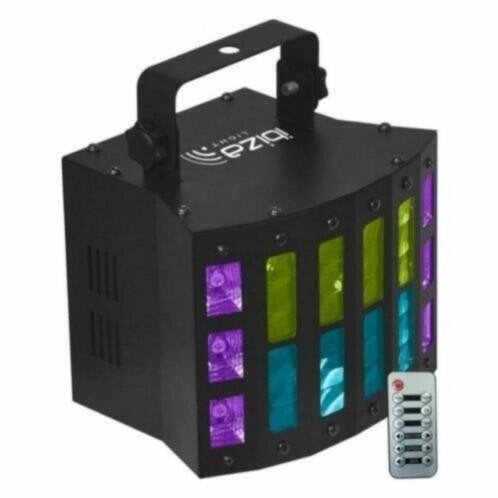 IBIZA-LIGHT COMBI-STUV 3 in-1 Derby, UV, Strobe effect, ., Nieuw, Ophalen of Verzenden, .
