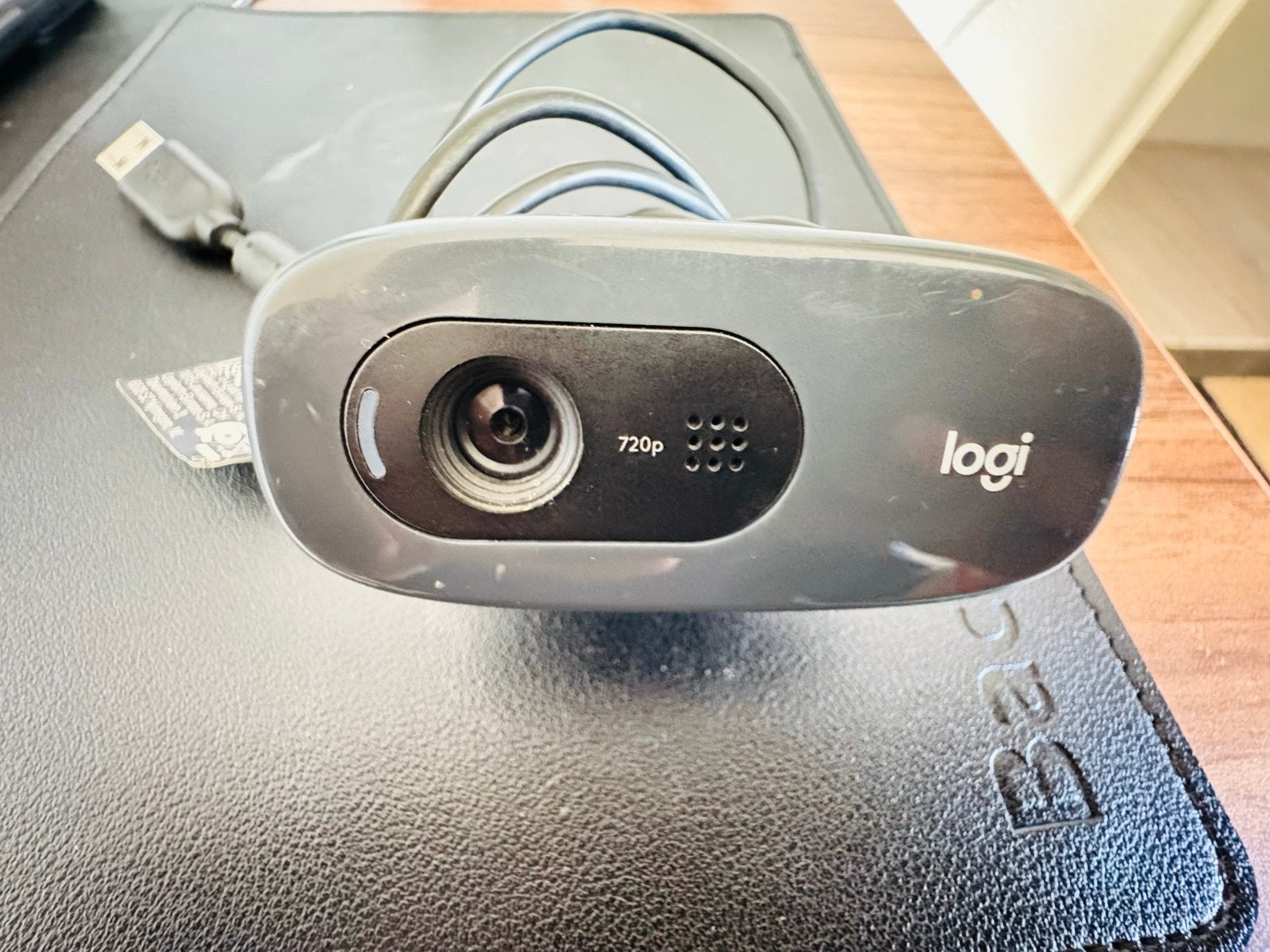 Logitech C270 HD Webcam 720p met microfoon, Ophalen, Gebruikt, Windows, Monitorclip
