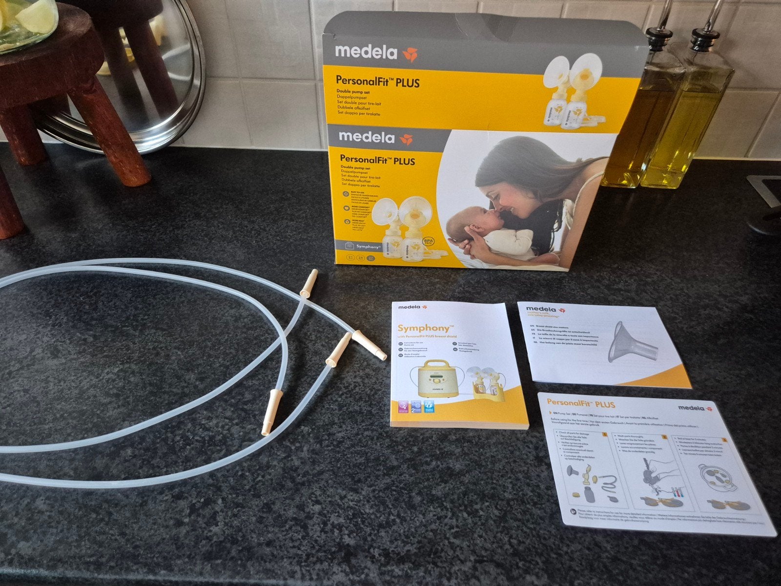 Medela PersonalFit PLUS 1 week gebruikt!, Ophalen of Verzenden, Zo goed als nieuw, Borstkolf, Medela