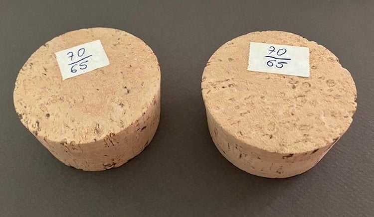 2 ongebruikte kurken, Overige typen, Ophalen of Verzenden, Nieuw, Overige materialen
