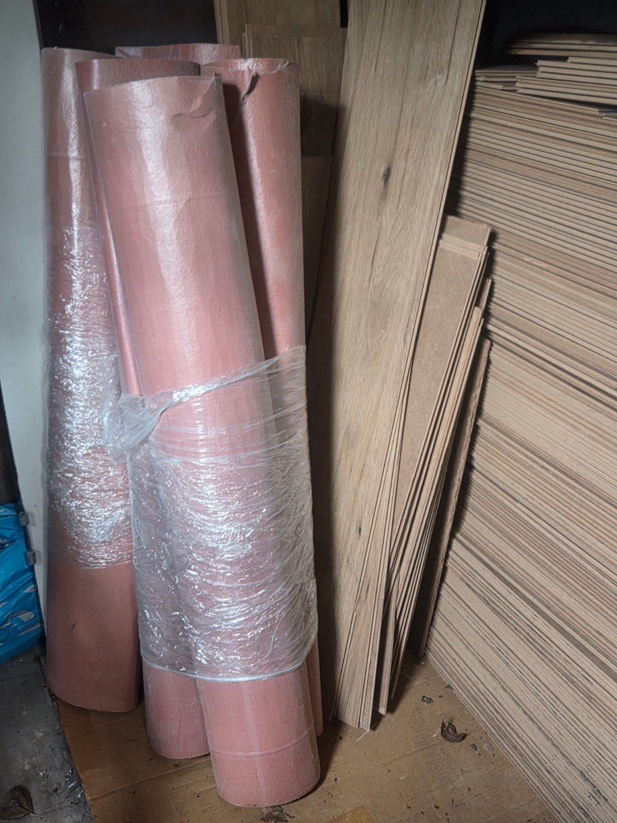 Floorboards - Laminaat vloeren... aprox 25-30 m2, Gebruikt, 25 tot 50 mm, Eiken, Ophalen of Verzenden