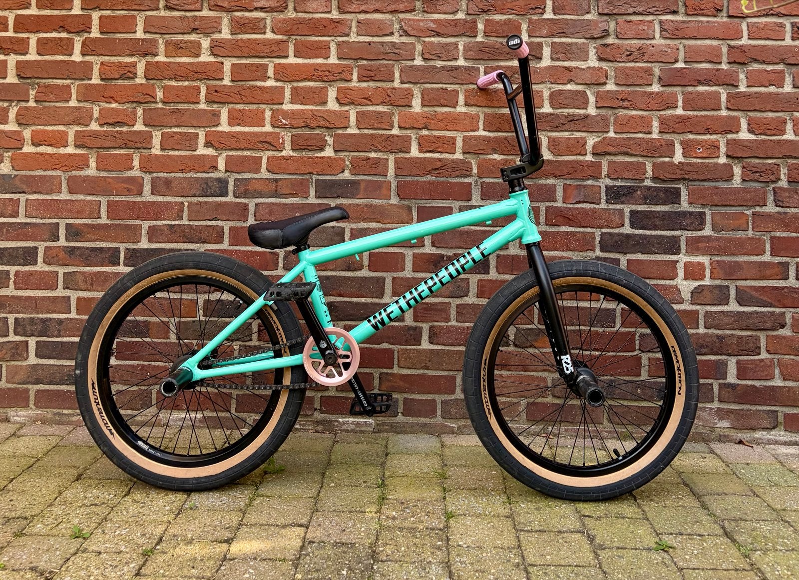 Custom WTP BMX - Street build met top onderdelen, Fietsen en Brommers, Fietsen | Crossfietsen en BMX, Ophalen, Gebruikt, Staal