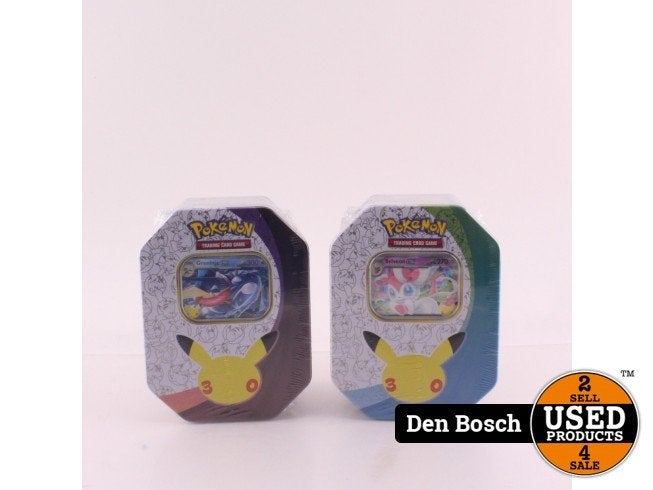 Pokemon 30th Celebration Sylveon/Greninja EX Tin | Nieuw, Nieuw