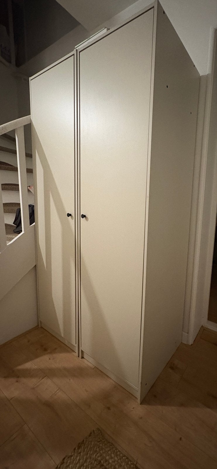 Hangkast met 1 legplank - 49x55x186 cm, Ophalen, Met plank(en), Minder dan 50 cm, Gebruikt