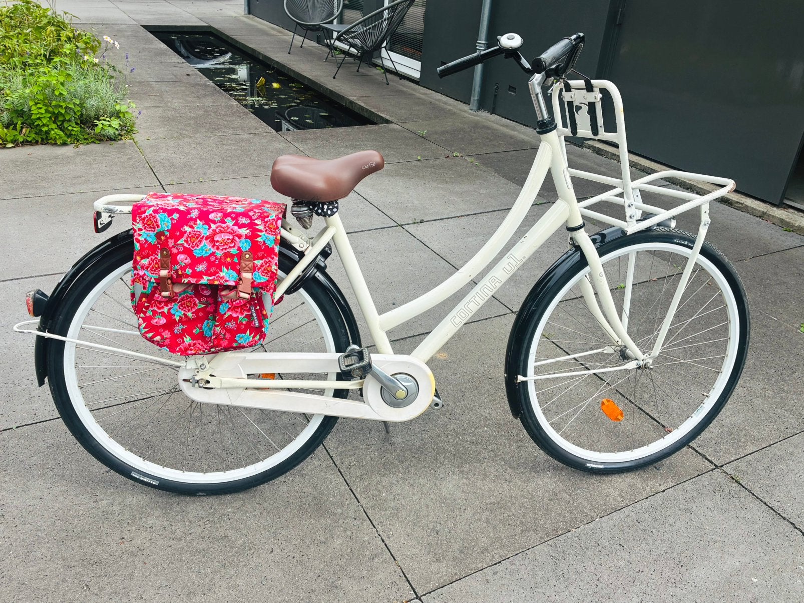 Cortina meisjesfiets, Ophalen, Gebruikt, Terugtraprem, 26 inch of meer