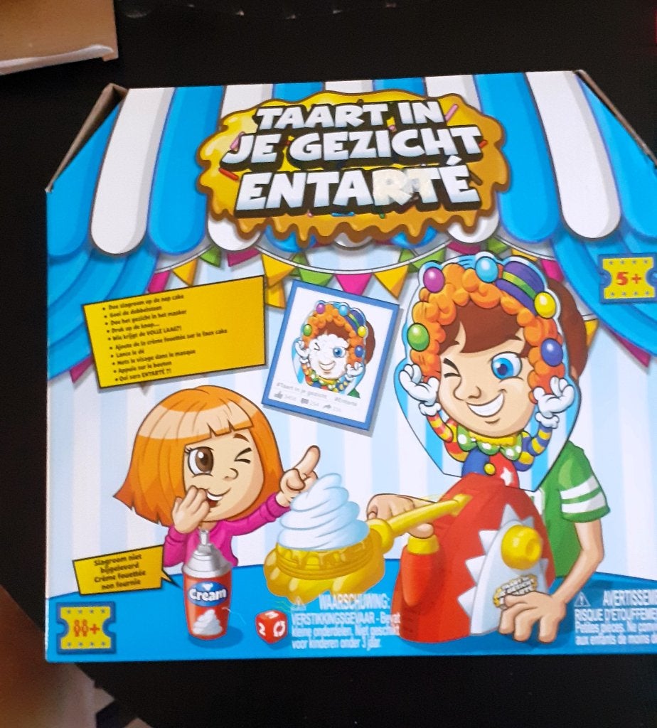 Spel Taart in je Gezicht, Ophalen of Verzenden, Nieuw