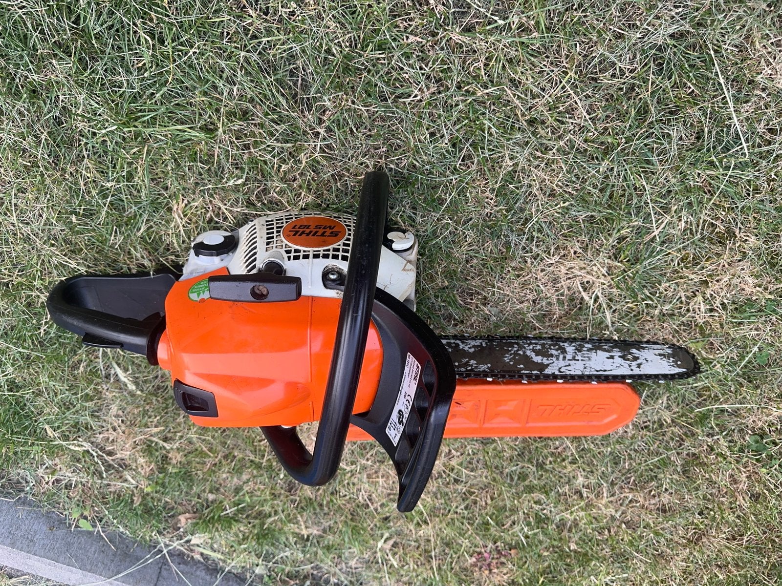 Stihl ms181 kettingzaag benzine, Ophalen of Verzenden, Gebruikt, Benzine