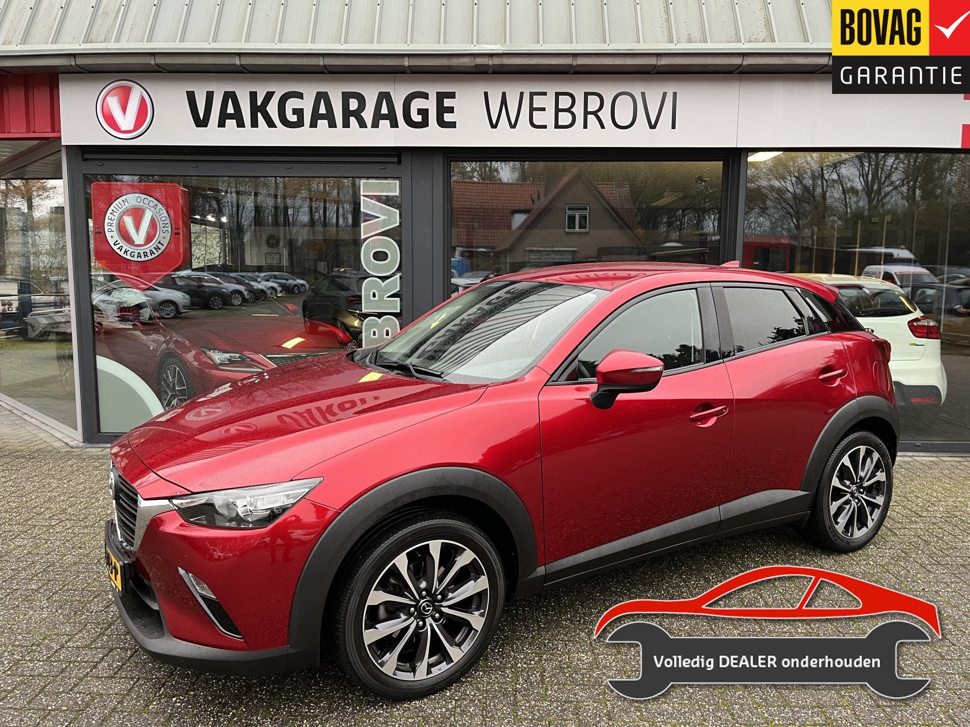 Mazda CX-3 2.0 SkyActiv-G 120 Sport Selected Dealer Onderhou, Auto's, Voorwielaandrijving, 1998 cc, Euro 6, 4 cilinders
