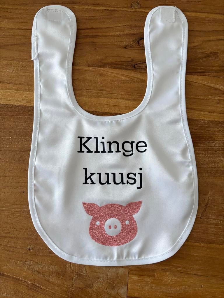 Limburgse slabbetjes, naam erop drukken is mogelijk, Ophalen of Verzenden, Nieuw, Jongetje of Meisje