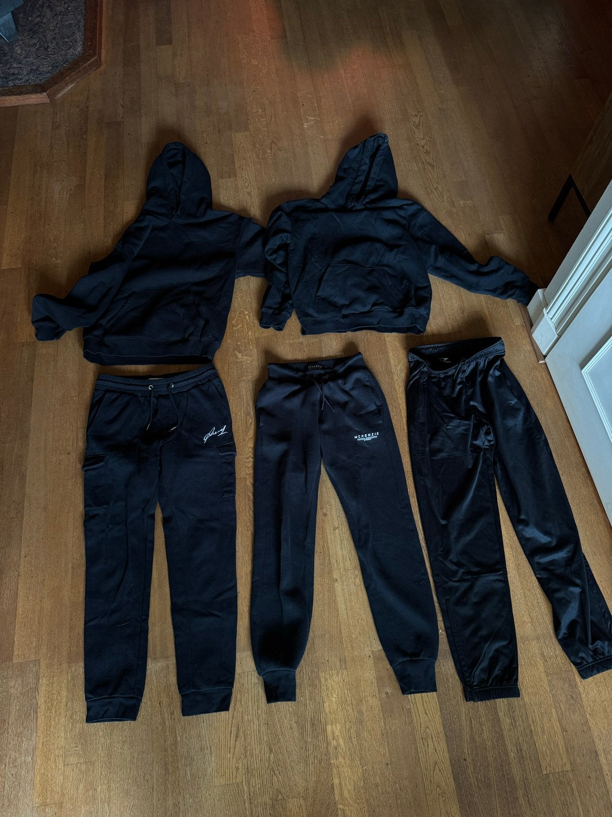 Joggingpakken zwart - Maat S, Kleding | Heren, Ophalen of Verzenden, Gedragen, Maat 46 (S) of kleiner, Zwart