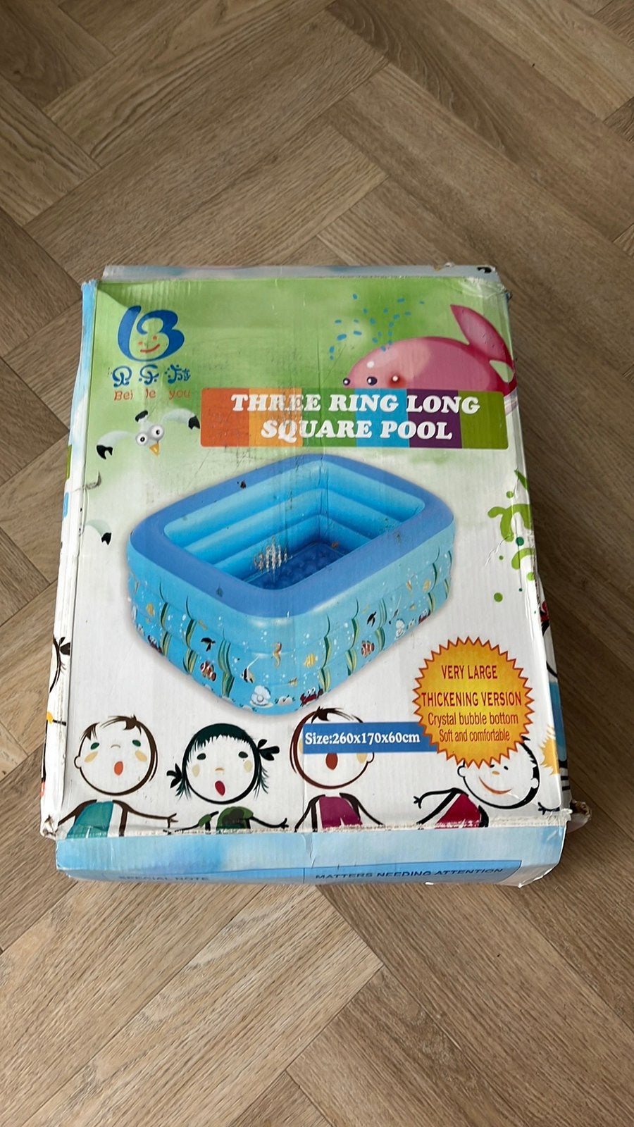 Nieuw kinder zwembadje 260x170x60, Ophalen, Nieuw