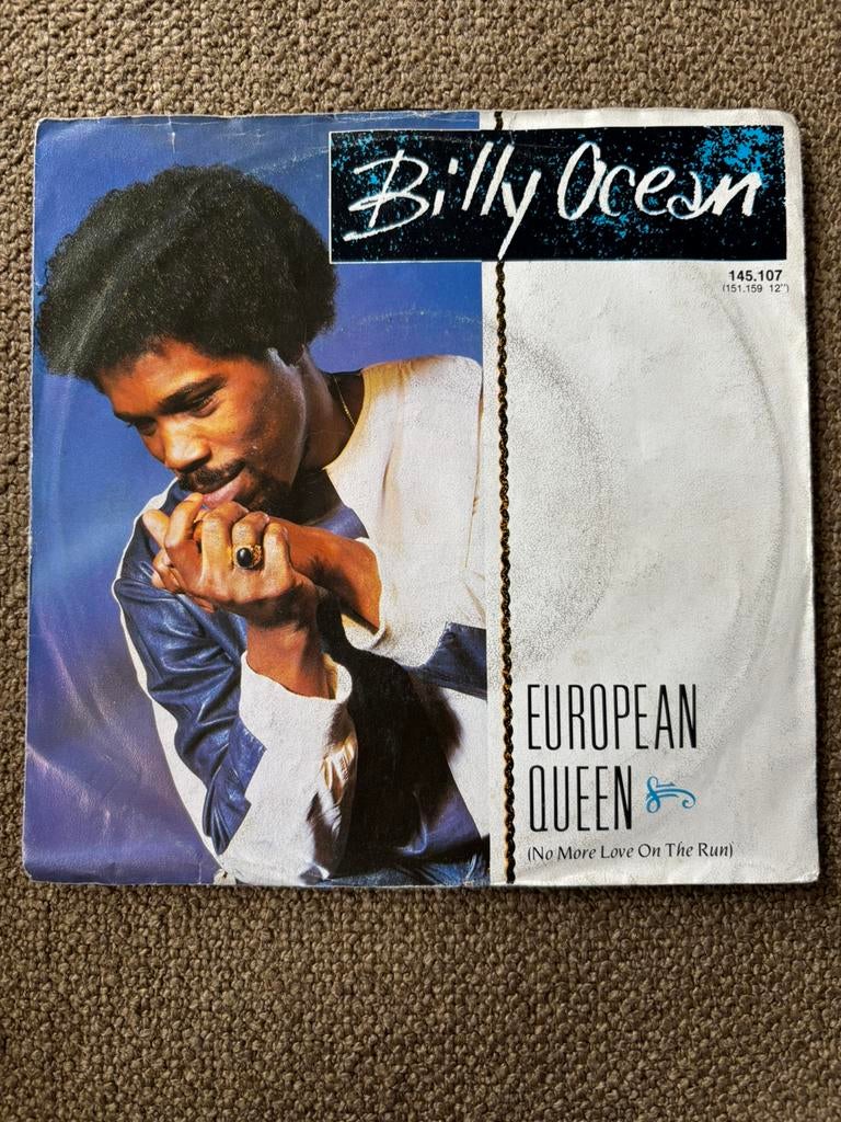 Billy Ocean - European Queen, Cd's en Dvd's, Vinyl Singles, Ophalen of Verzenden, Gebruikt, 7 inch, Pop