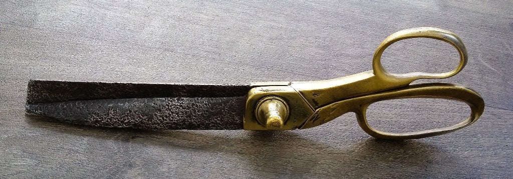 Omstreeks 1875 GROTE Kleermakersschaar Kleermaker Schaar, Antiek en Kunst, Antiek | Gereedschap en Instrumenten, Ophalen of Verzenden