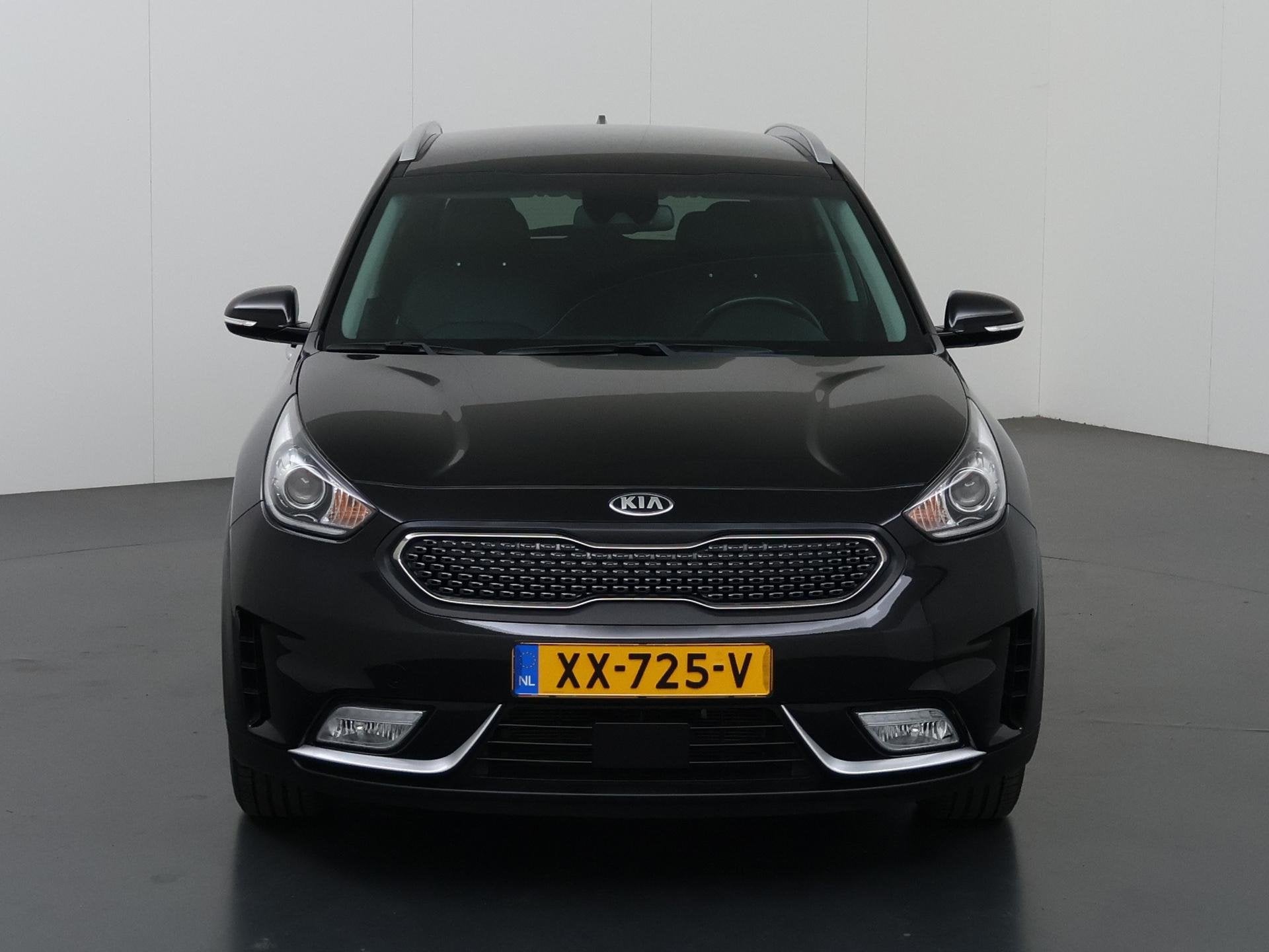 Kia Niro 1.6 GDi Hybrid DynamicPlusLine | Trekhaak| Navigati, Auto's, Gebruikt, Euro 6, 2 kWh, Zwart