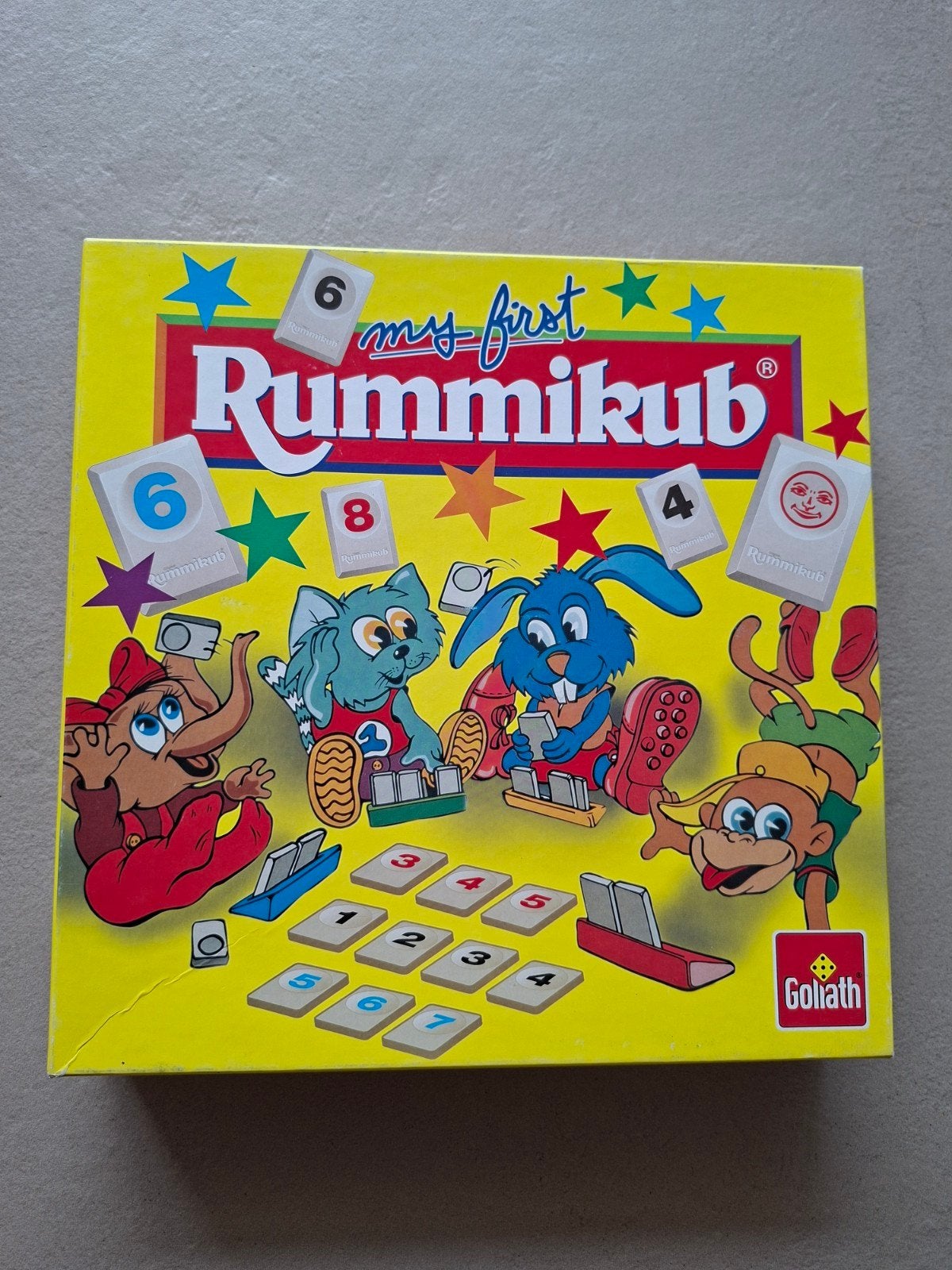 My First Rummikub - Educatief Tegelspel voor Kinderen, Drie of vier spelers, Ophalen, Zo goed als nieuw, Goliath