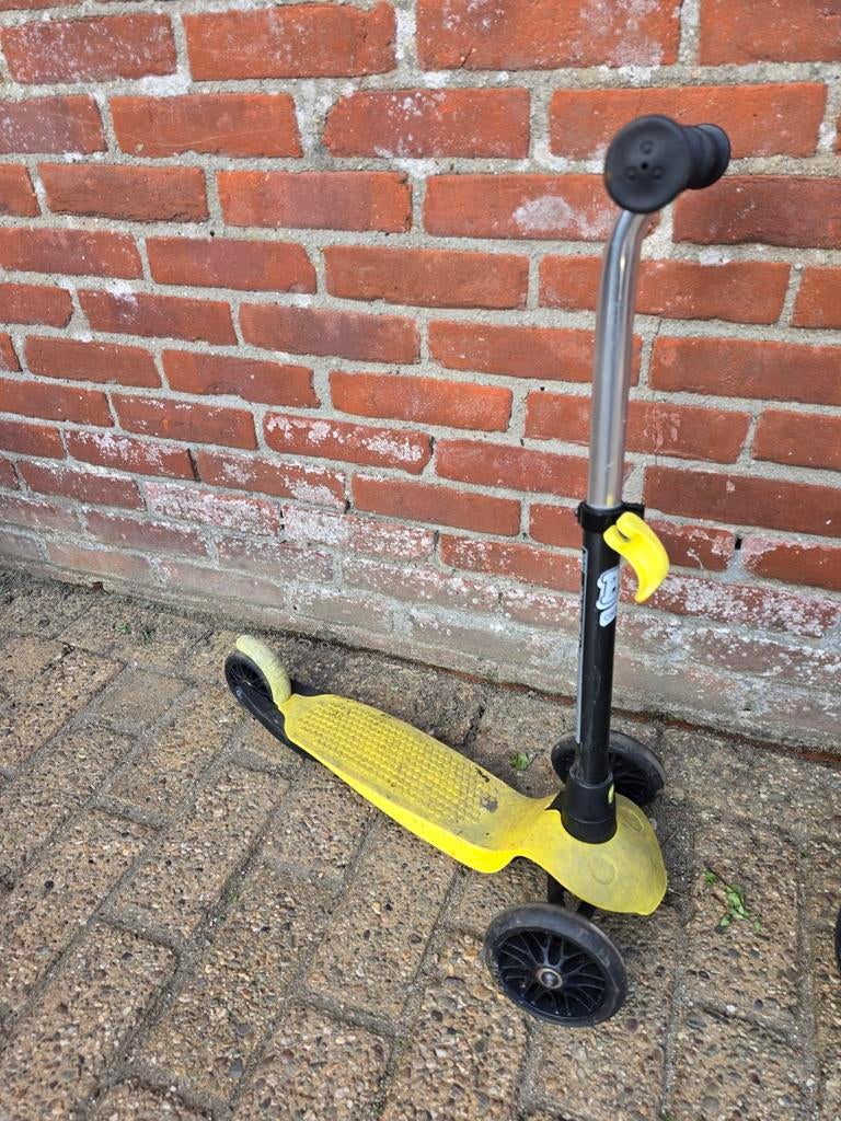Gele kinderstep met 3 wielen, Fietsen en Brommers, Steps, Ophalen, Gebruikt, Gewone step, Onbekend