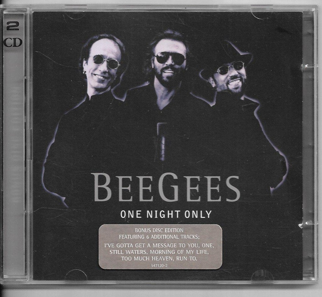 Bee Gees 2 cd (live), Cd's en Dvd's, Pop, Inclusief doosje, Ophalen of Verzenden, Zo goed als nieuw