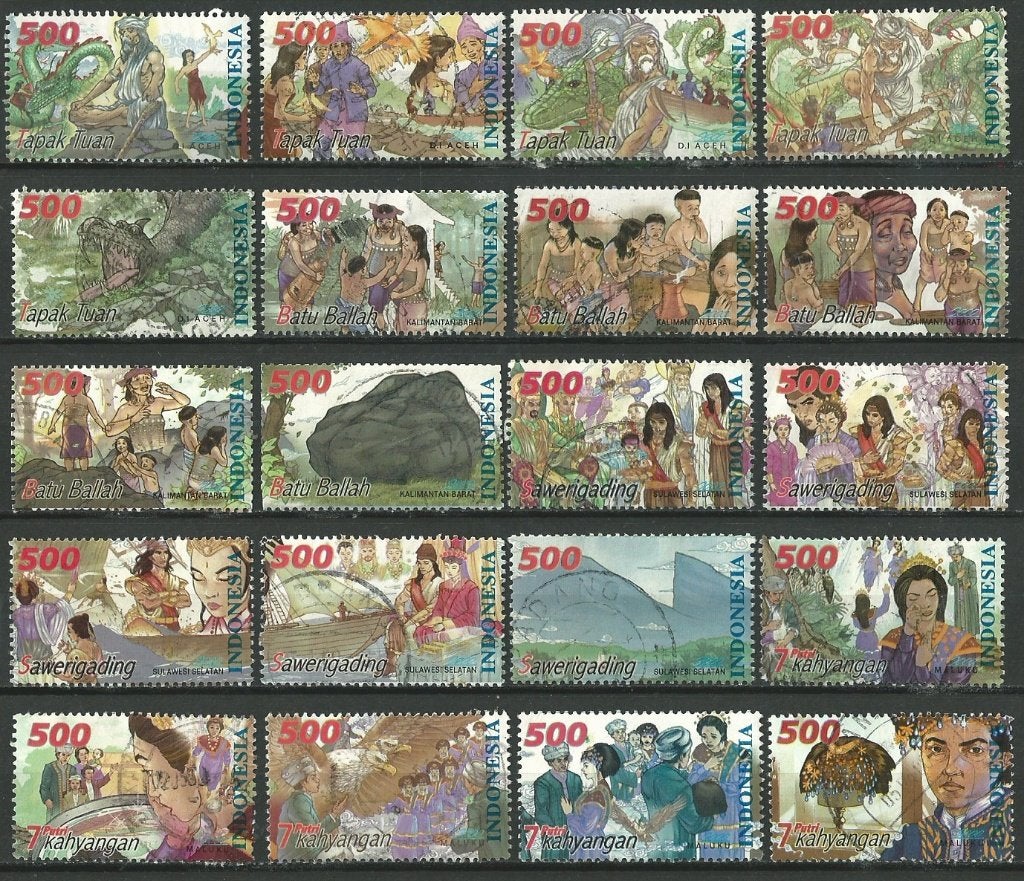 INDONESIA***, Ophalen of Verzenden, Gestempeld, Zuidoost-Azië