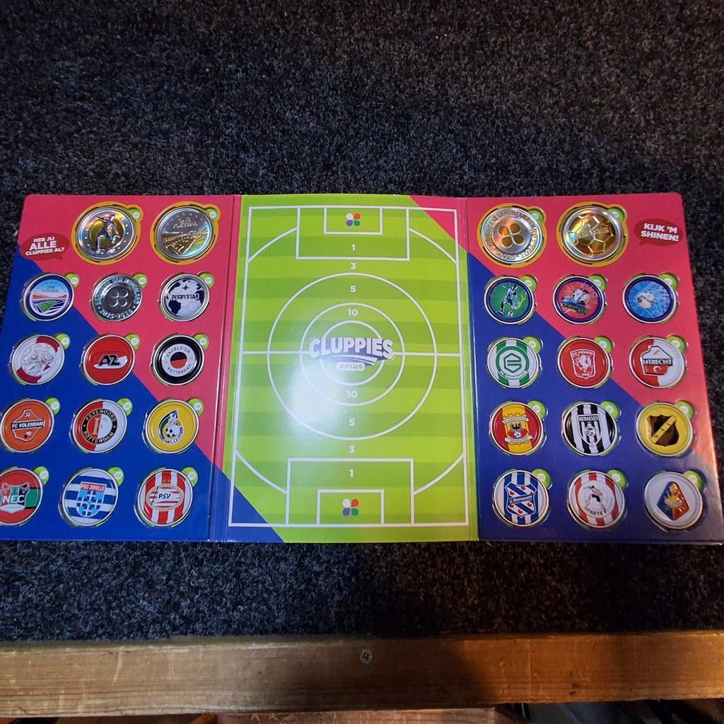 Verzameling Eredivisie Cluppies, Ophalen