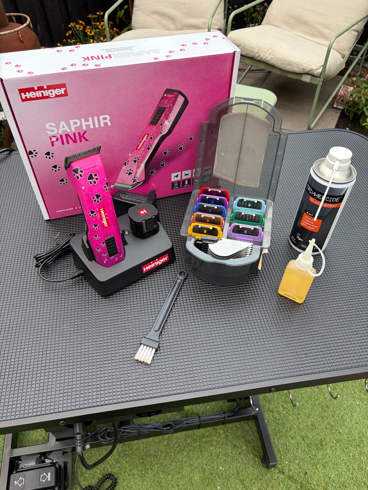 Honden tondeuse pink, Ophalen of Verzenden, Zo goed als nieuw, Tondeuse