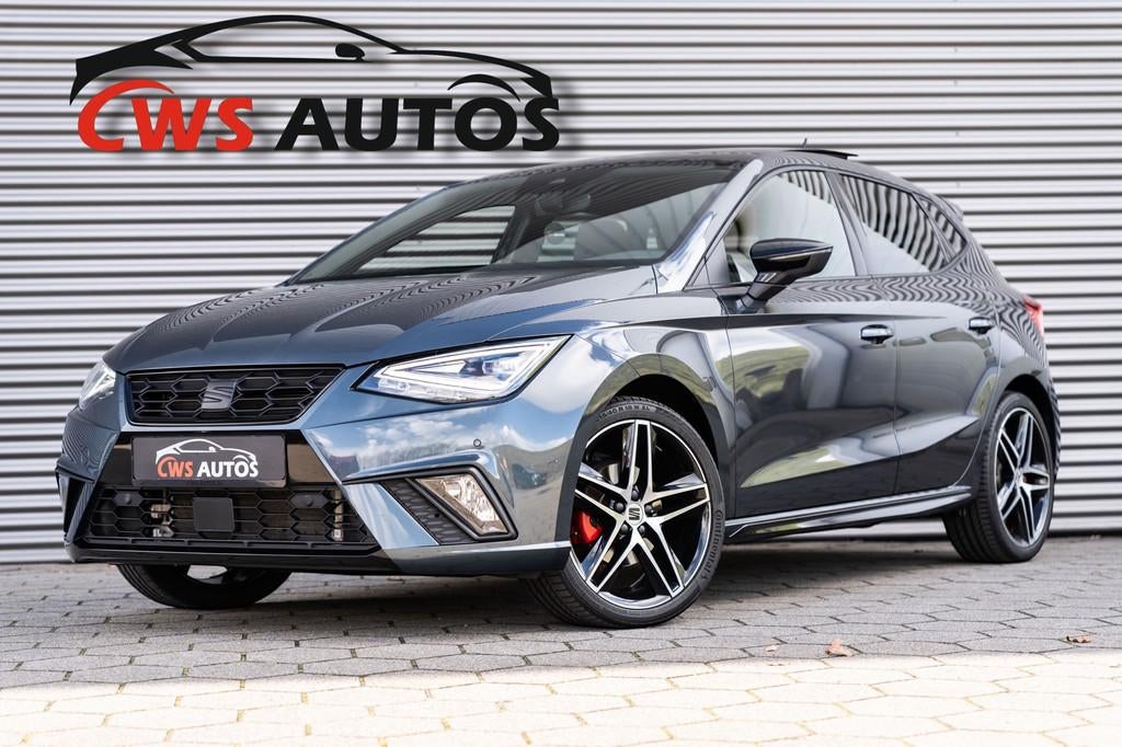 Seat Ibiza 1.5 TSI Business Intense CARBON ED.*LED*VIRTUAL*A, Stof, Gebruikt, Zwart, 4 cilinders