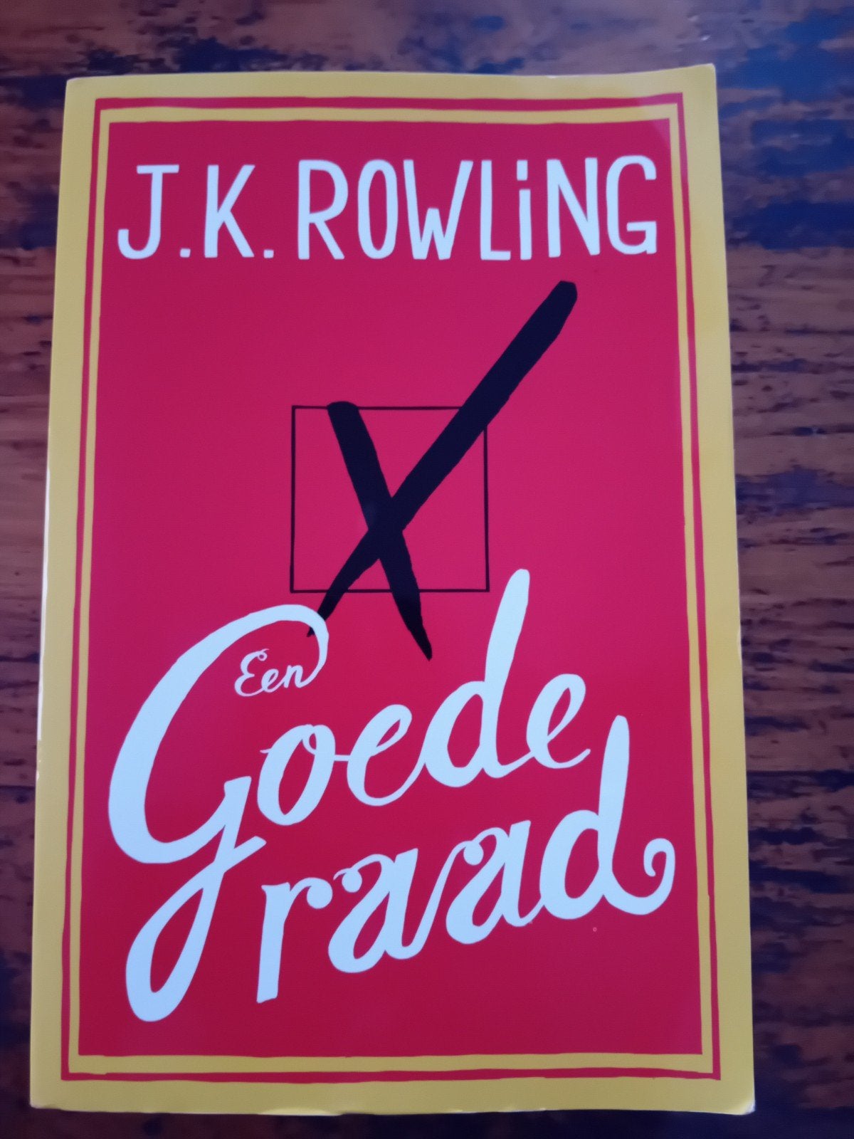 J.K. Rowling - Een goede raad, Ophalen of Verzenden, Zo goed als nieuw, J.K. Rowling