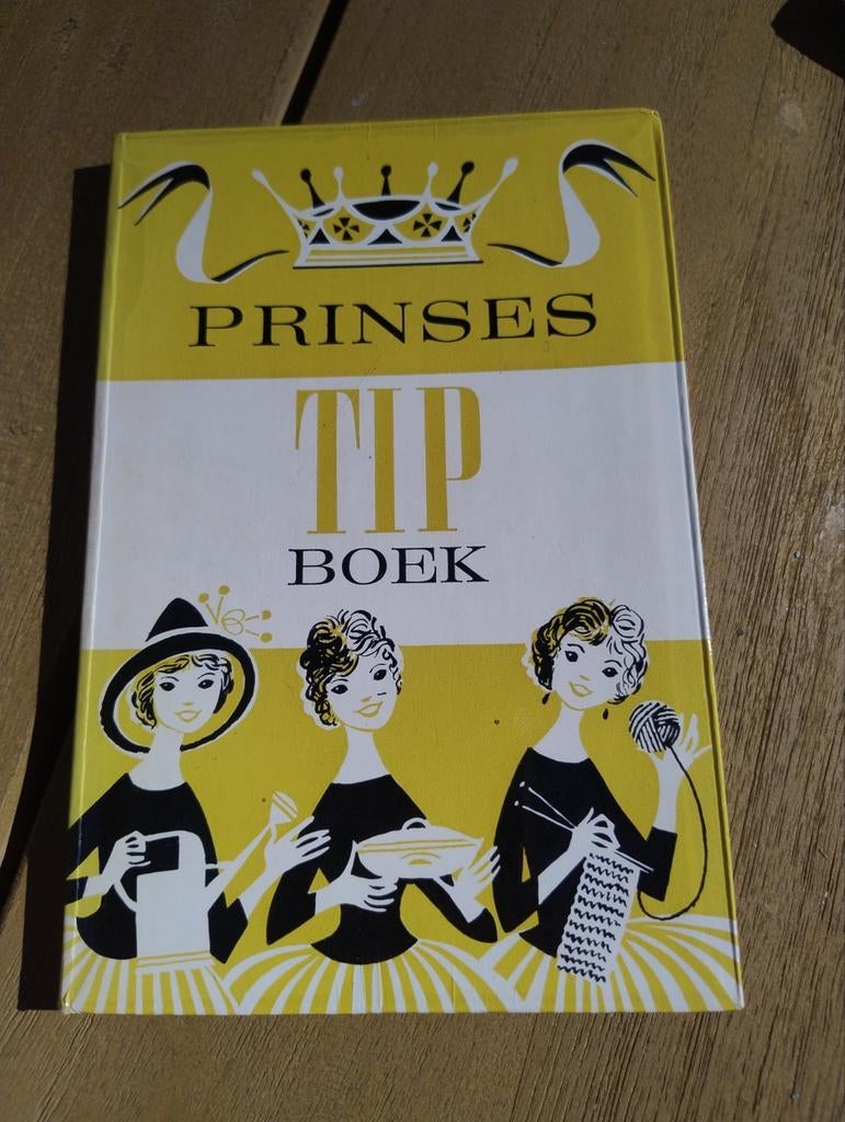 Prinses Tip Boek - Vintage Handwerk & Huishoudtips, Boeken, Ophalen of Verzenden, Gelezen, Breien en Haken, Onbekend