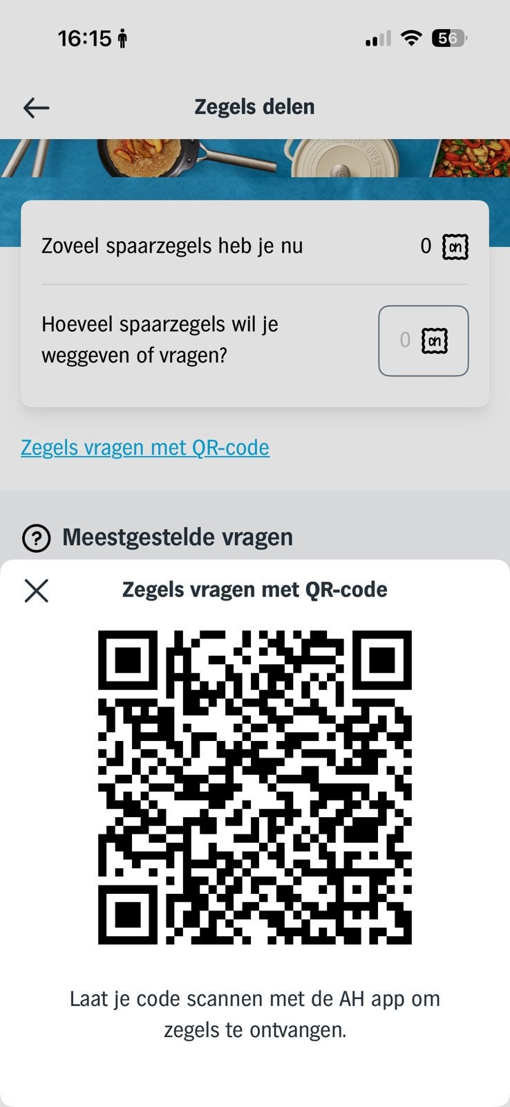 Albertheijn pannen zegels gevraagd, Eén persoon, Kortingsbon