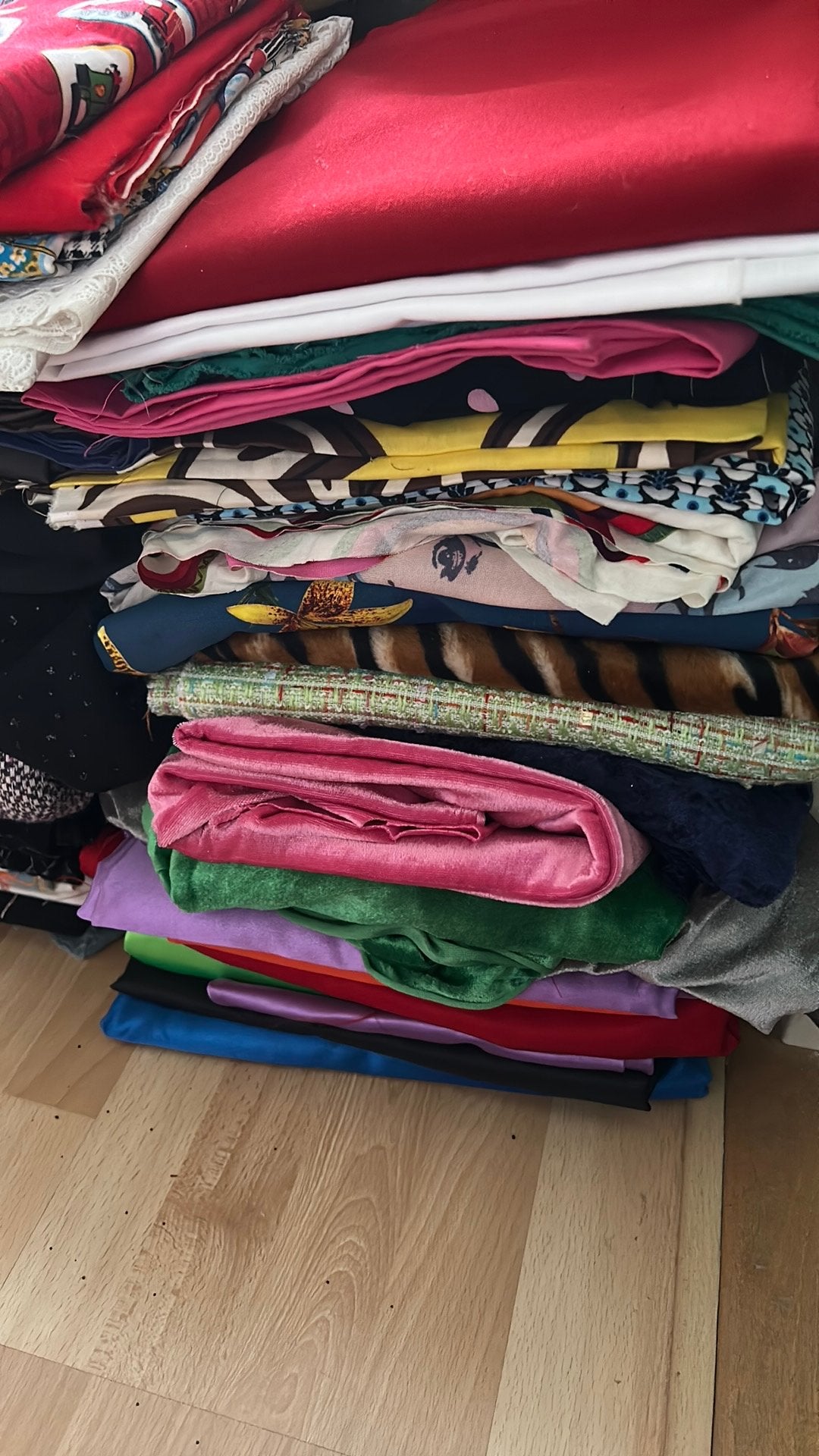 Coupons Lappen stof, Hobby en Vrije tijd, Stoffen en Lappen, Ophalen, Overige kleuren, 120 cm of meer, Zo goed als nieuw