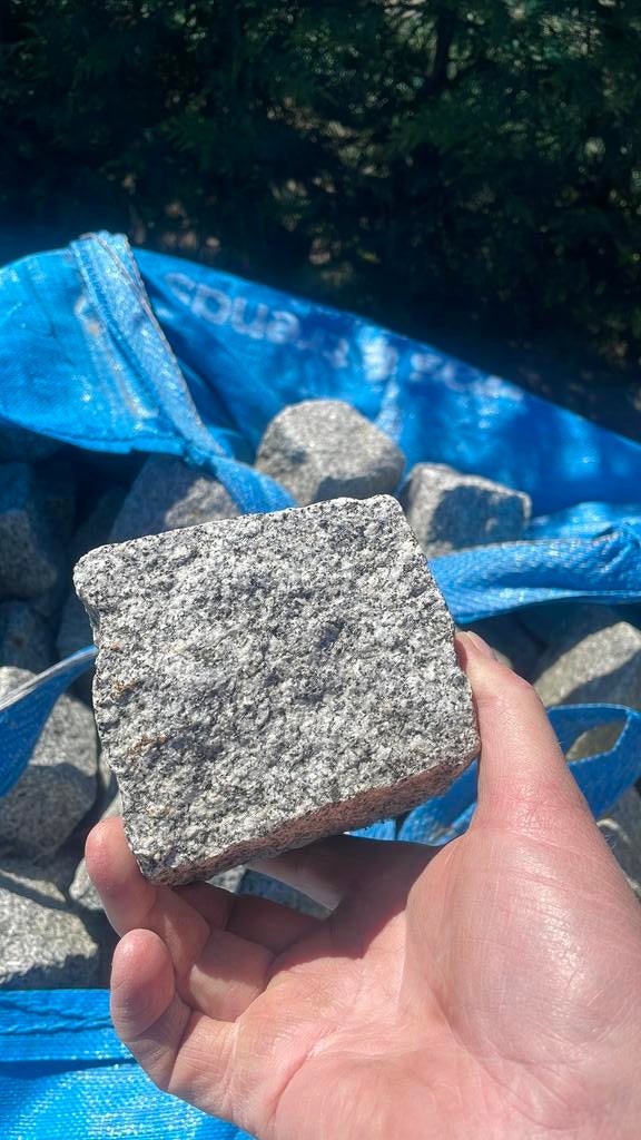 Kinderkopjes sierbestrating, Tuin en Terras, Grind, Keien en Split, Ophalen of Verzenden, Zo goed als nieuw