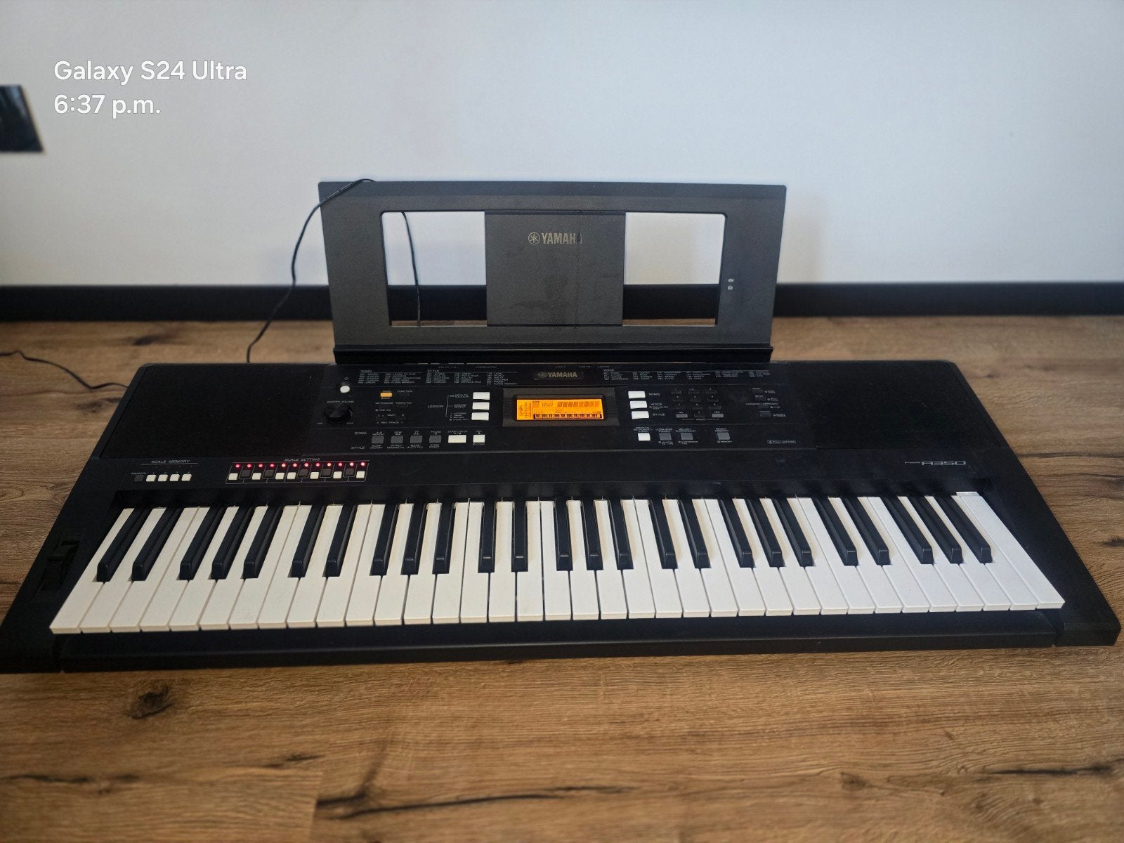 Yamaha PSR-A350 Oriental Keyboard - Zo goed als nieuw, Ophalen, Zo goed als nieuw, 61 toetsen, Yamaha