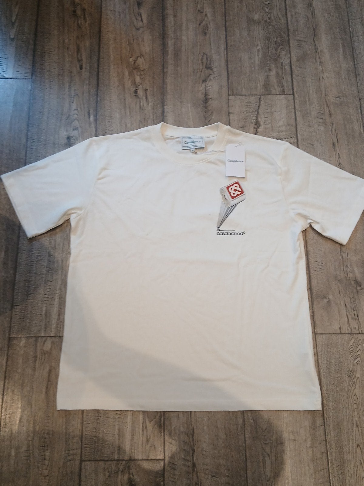 Casablanca T-shirt Wit XL Nieuw, Casablanca, Wit, Nieuw, Overige maten