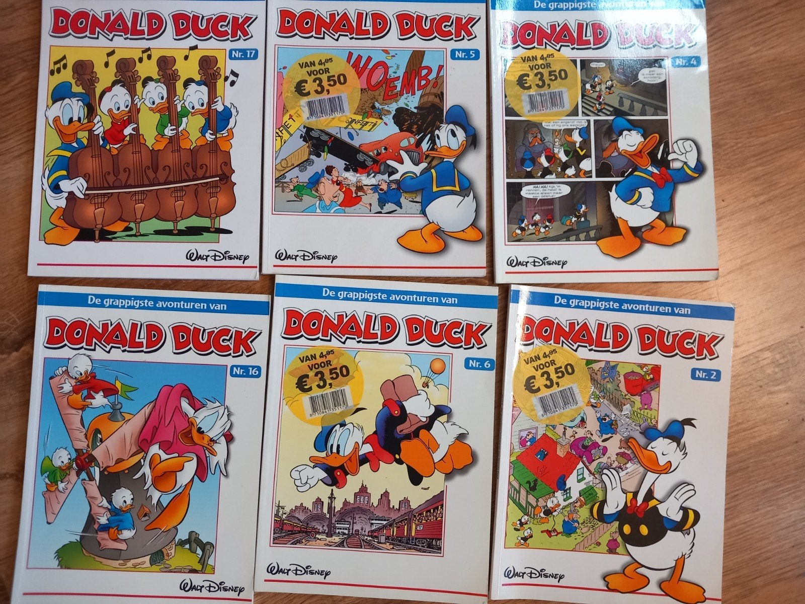 6x Donald Duck boek, Ophalen of Verzenden, Overige figuren, Boek of Spel