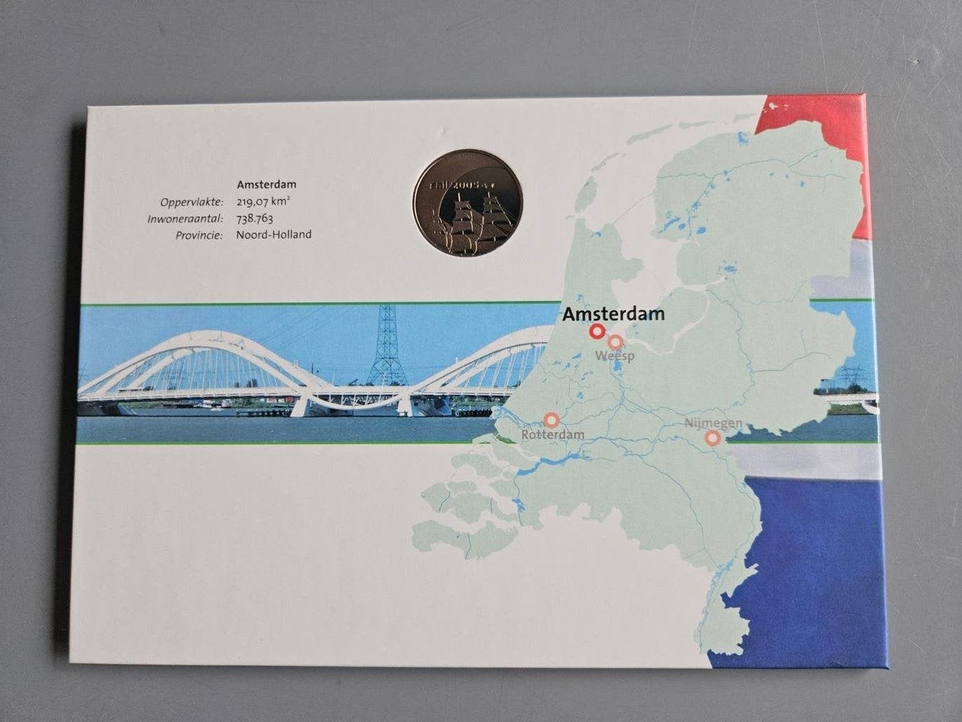 Luxe Boekje Mooi Nederland 2005 Amsterdam zie beschrijving, Ophalen of Verzenden
