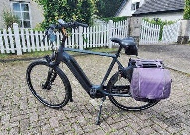 Batavus Finez electrische heren fiets met 600Wh  accu, 59 cm of meer, Ophalen, Zo goed als nieuw, Batavus