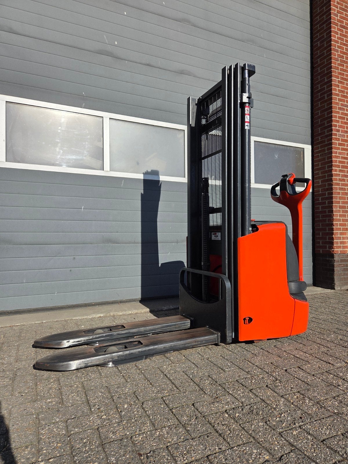 Stapelaar Linde L12 Triplex Doublestock 4480 mm 2009, Ophalen of Verzenden