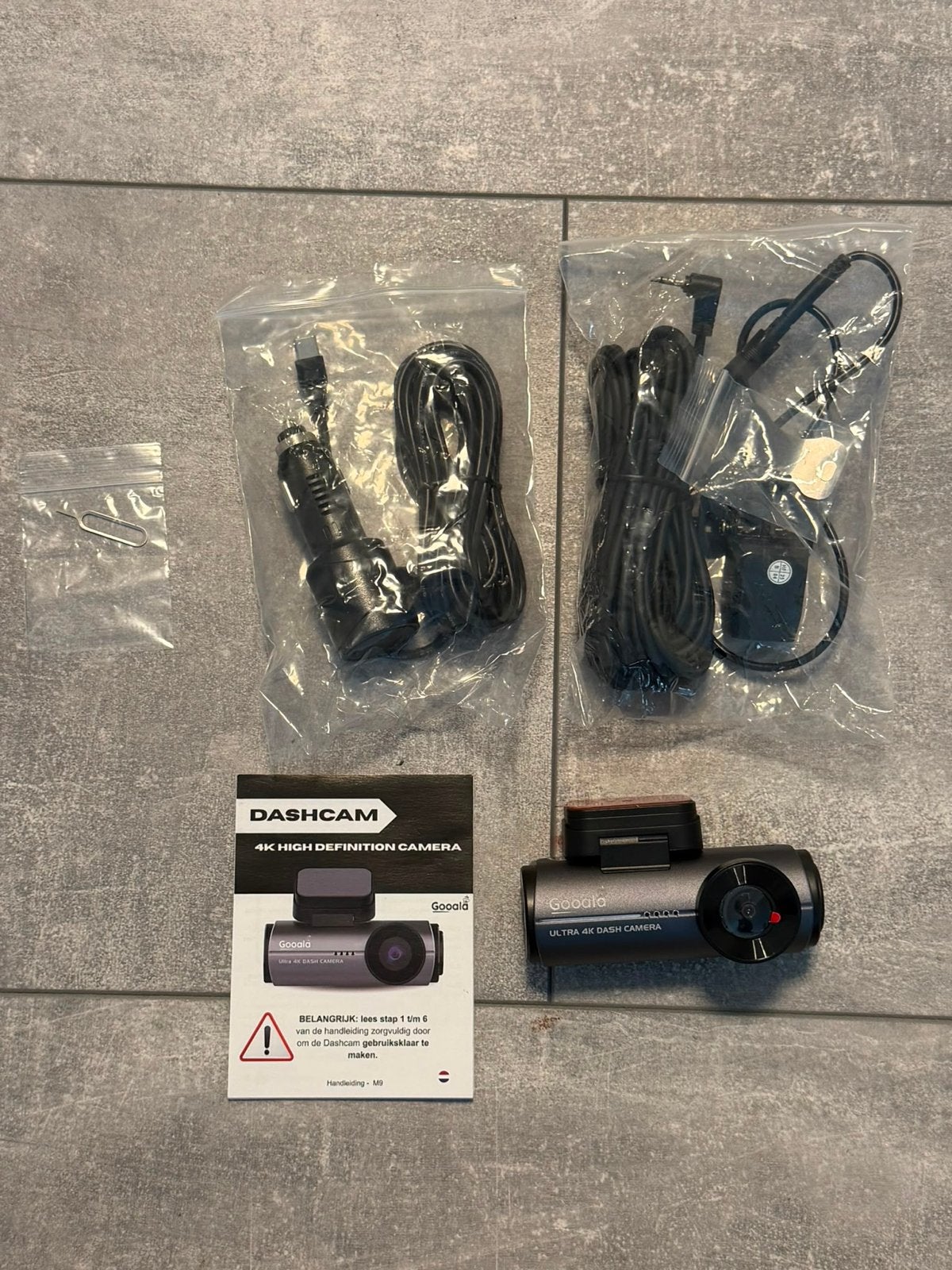 Gooola 4K Ultra HD Dashcam - Nieuw in doos, Auto diversen, Dashcams, Ophalen of Verzenden, Nieuw