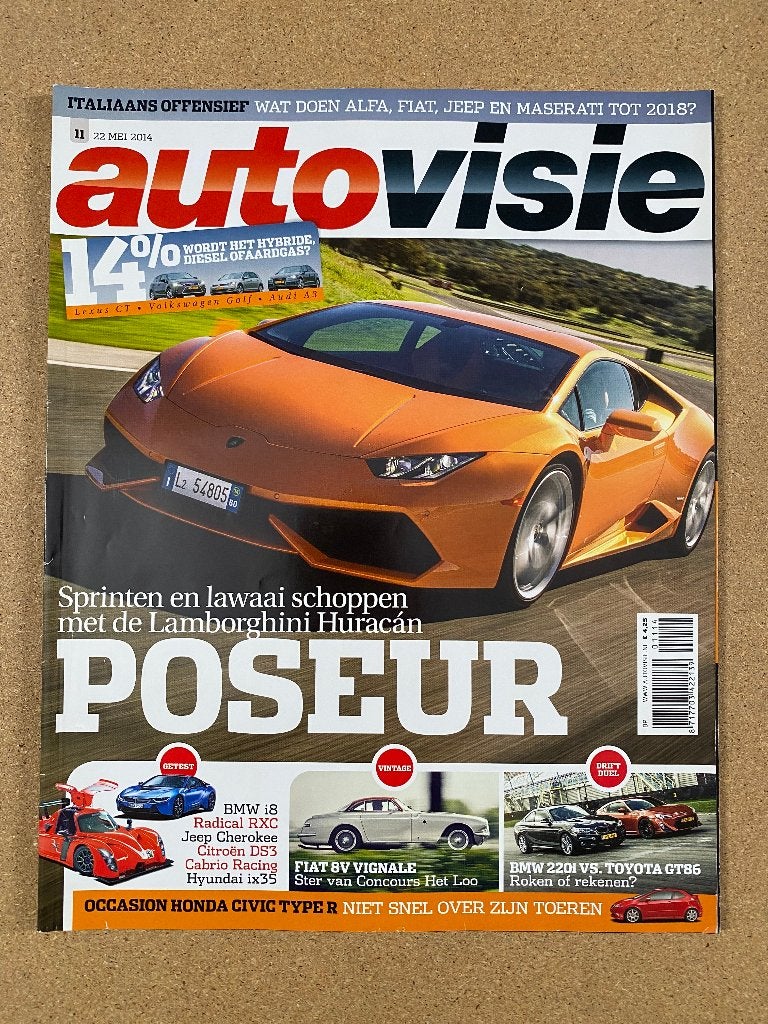 Autovisie 11 2014, Verzenden, Gelezen, Algemeen