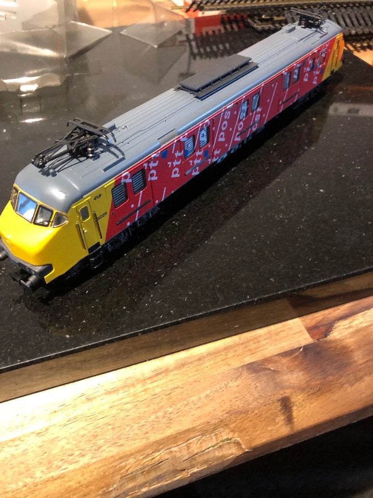 Marklin ho posttrein, Wisselstroom, Gebruikt, Locomotief, Ophalen of Verzenden