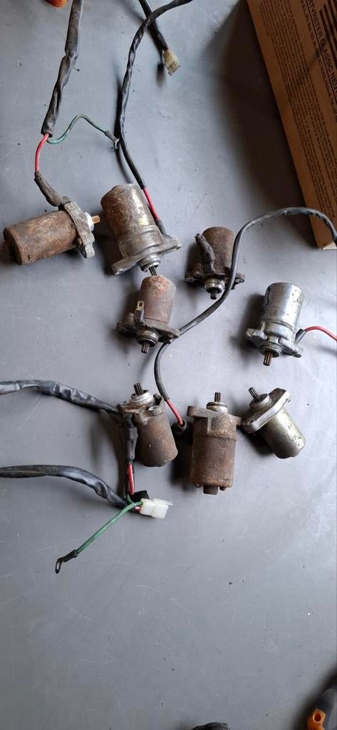 Startmotor scooter partij brommer startmotoren, Ophalen of Verzenden, Overige typen, Overige merken