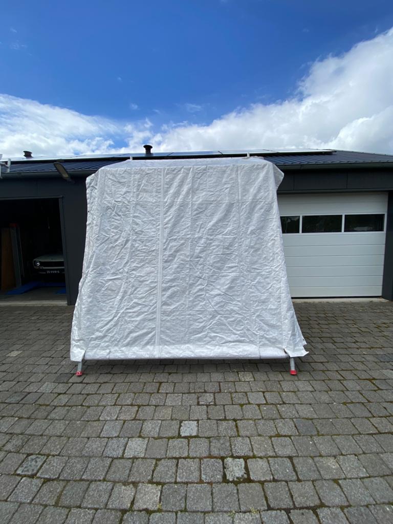 Doorwerksteiger doorwerktent altrex 245 aluminium, Doe-het-zelf en Verbouw, Steigers, Ophalen, Zo goed als nieuw, Rolsteiger of Kamersteiger