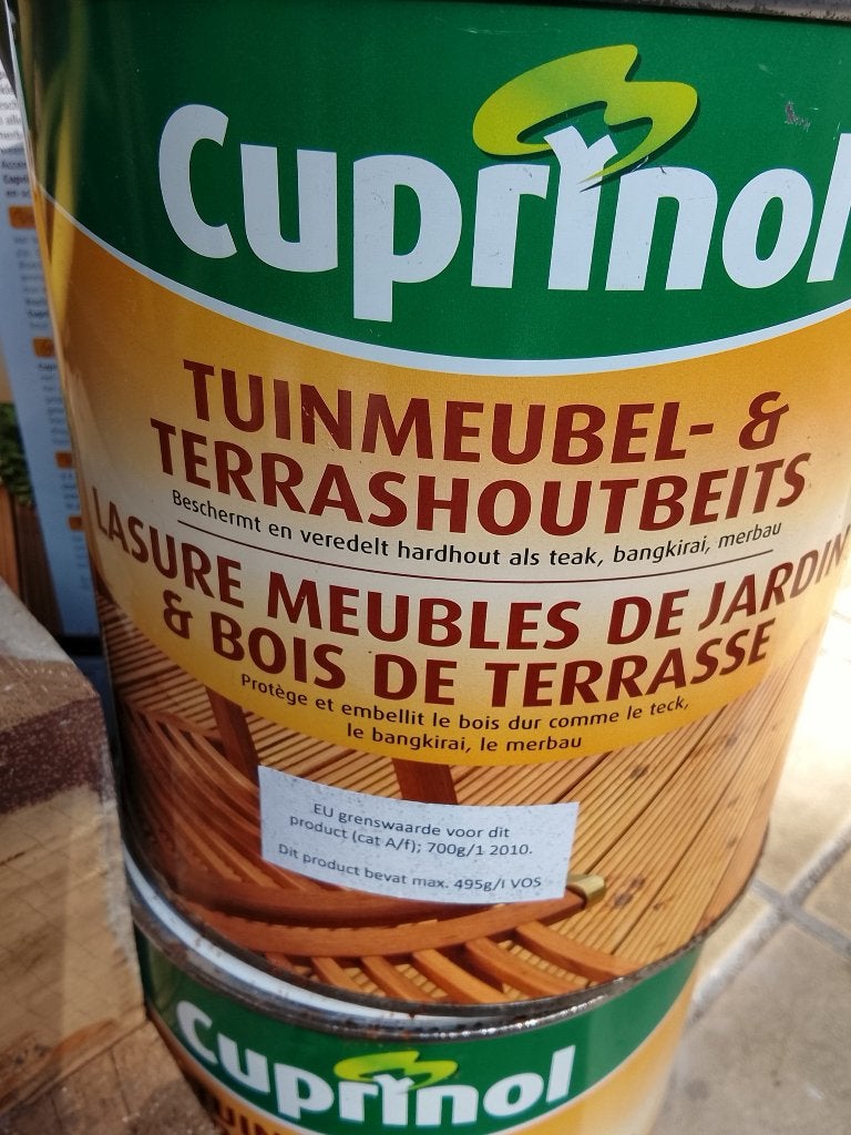 cuprinol tuinhout beits 2.5 liter, Ophalen, Bruin, Nieuw, Beits