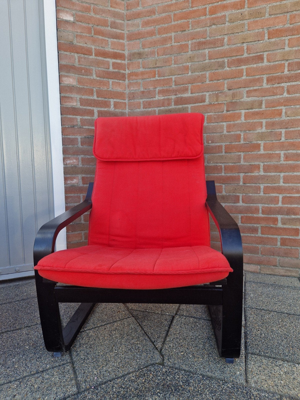 IKEA Poang stoel, Huis en Inrichting, Ophalen, Hout, Gebruikt, 75 tot 100 cm