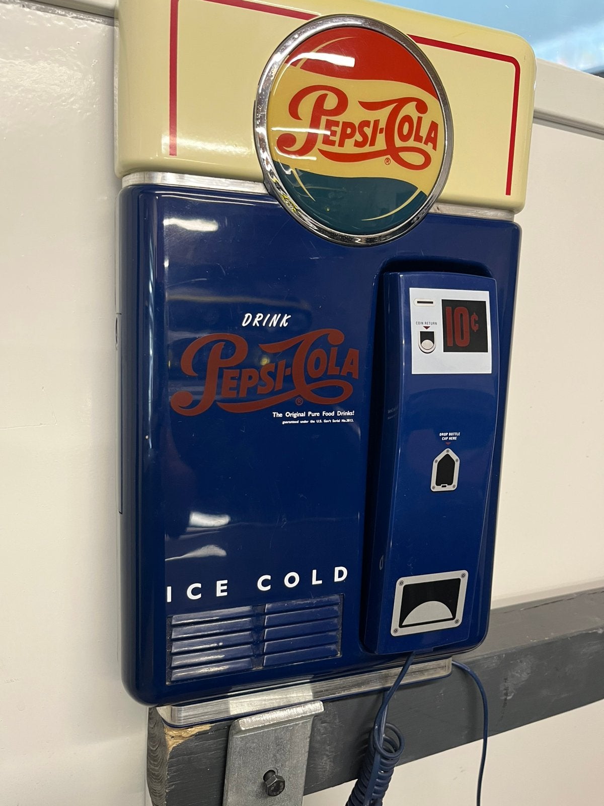 Pepsi cola vintage telefoon met reclame, Verzamelen, Ophalen of Verzenden, Gebruikt, Gebruiksvoorwerp