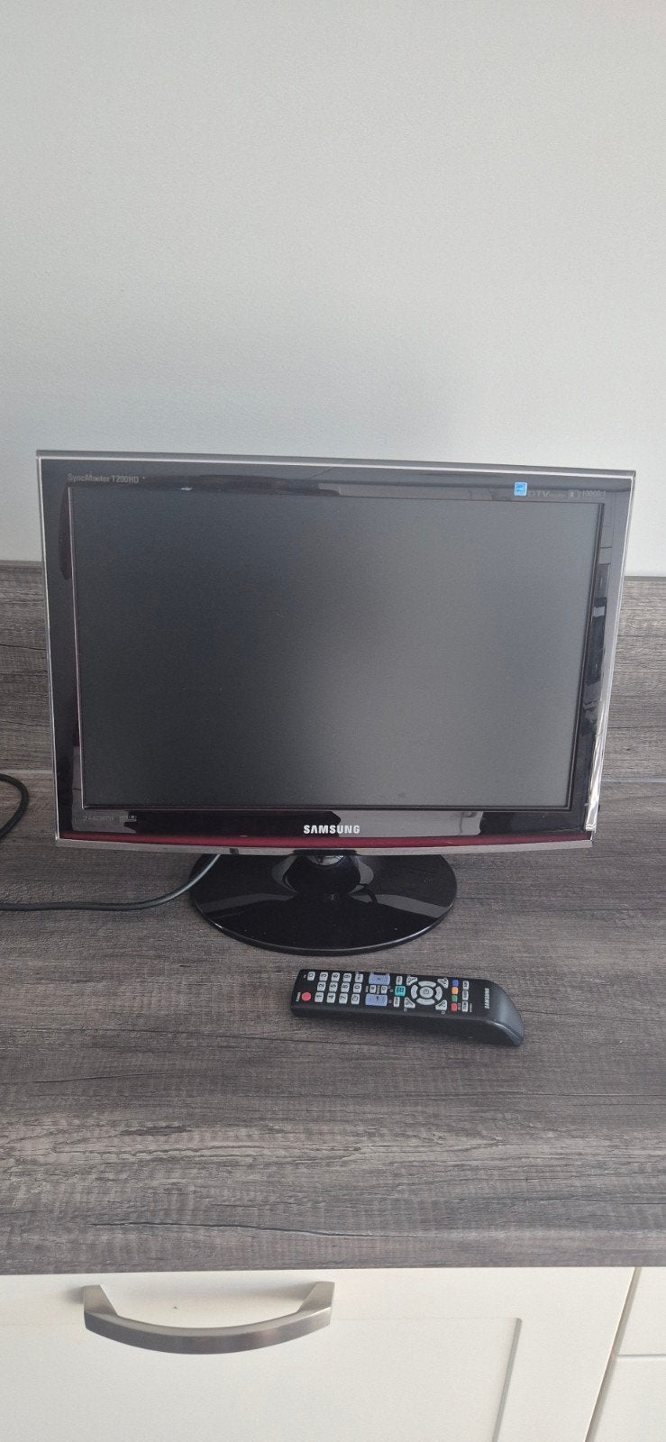 Samsung SyncMaster 20 inch T200HD Monitor/TV met HDMI, Gebruikt, Ophalen of Verzenden, Samsung, 40 tot 60 cm