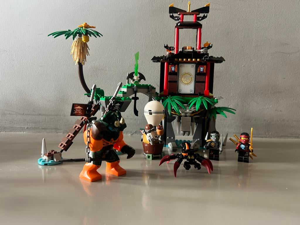 Lego Ninjago 70604 - Tiger Widow Island, Ophalen of Verzenden, Zo goed als nieuw