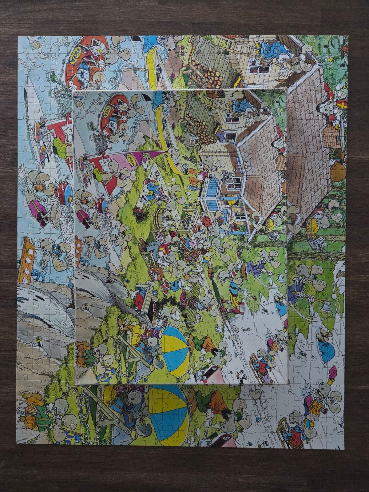 Jan van haasteren ikea puzzel, Ophalen of Verzenden, 500 t/m 1500 stukjes, Zo goed als nieuw