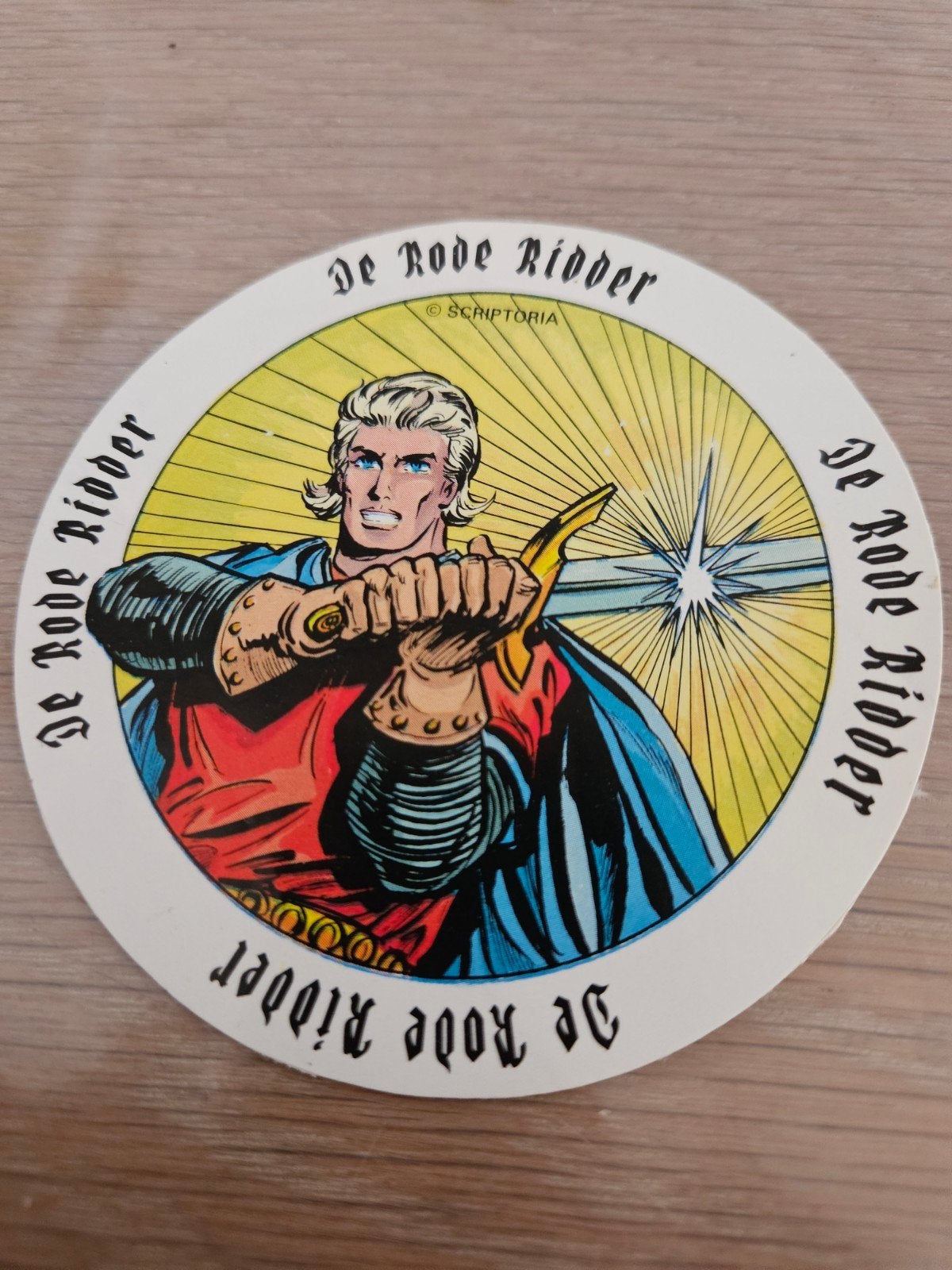De Rode Ridder strip sticker, Verzamelen, Ophalen of Verzenden